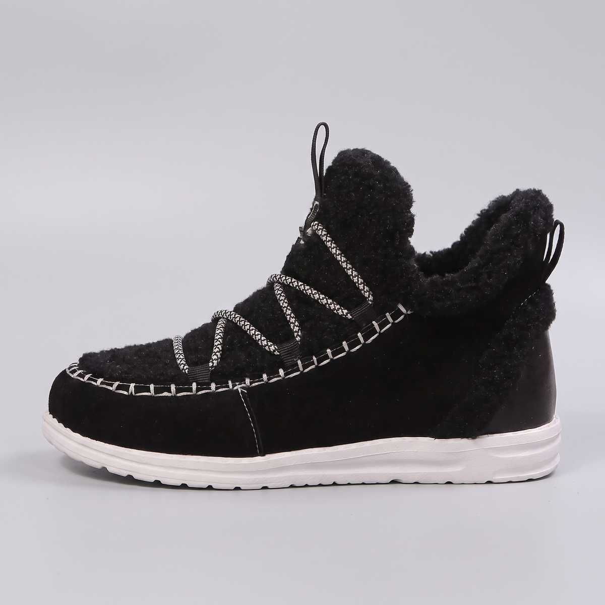 Women's Snow Boots, Suede-Touch Plush-Lined Slip-On 2