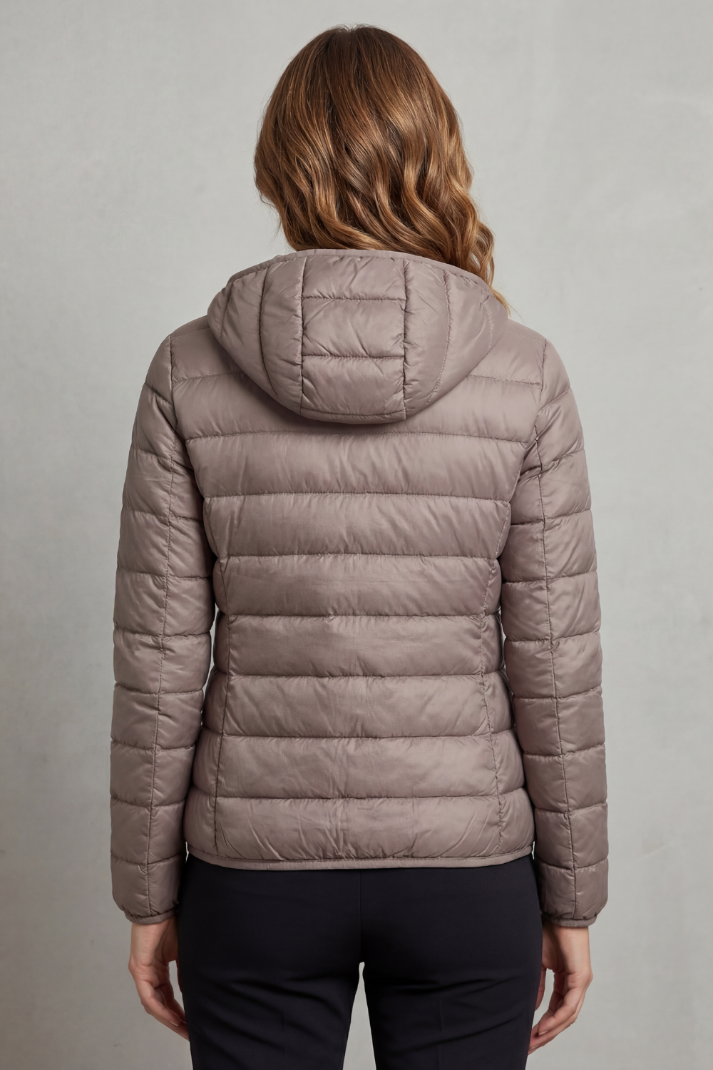 Women's Packable Hooded Puffer Jacket Ultra Light Coat 4