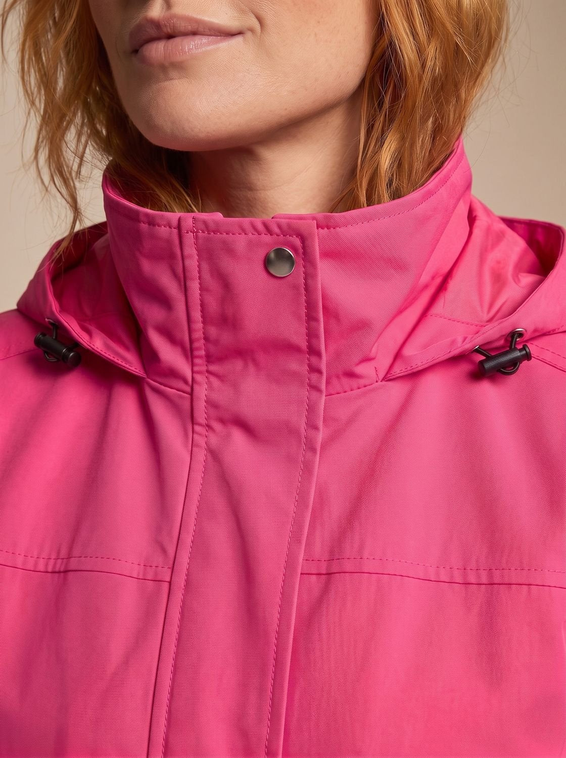 Women's Water-Resistant Hooded Parka Coat Plus Size 3