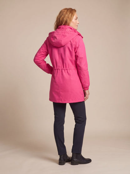Women's Water-Resistant Hooded Parka Coat Plus Size 4