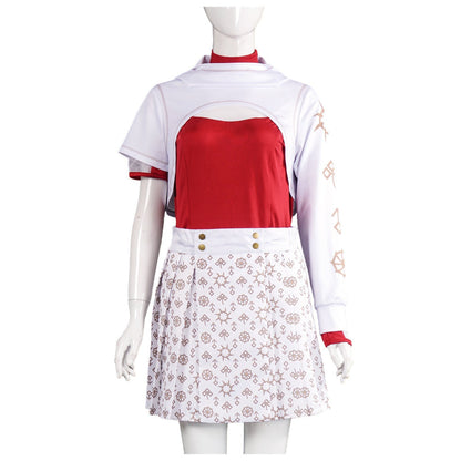 Red Vampire Halloween Costume — Kids & Adult Cosplay Set 7