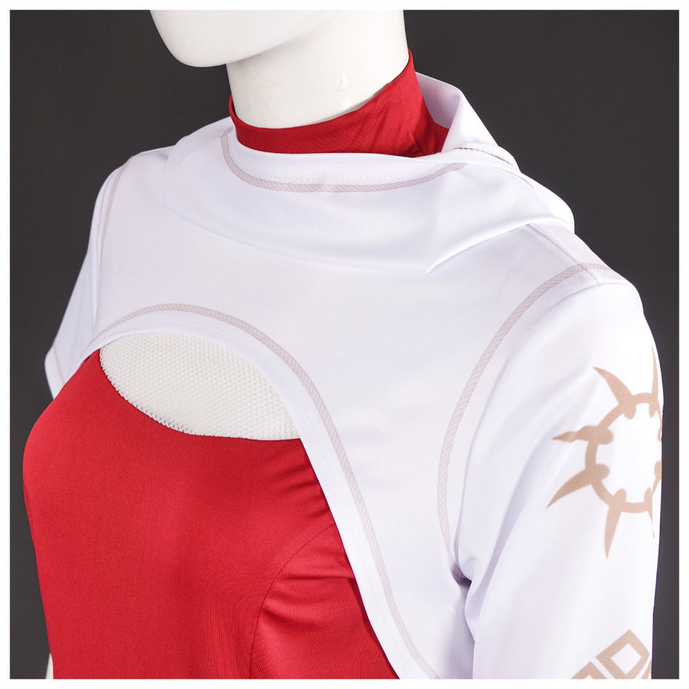 Red Vampire Halloween Costume — Kids & Adult Cosplay Set 12