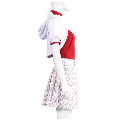 Red Vampire Halloween Costume — Kids & Adult Cosplay Set 8